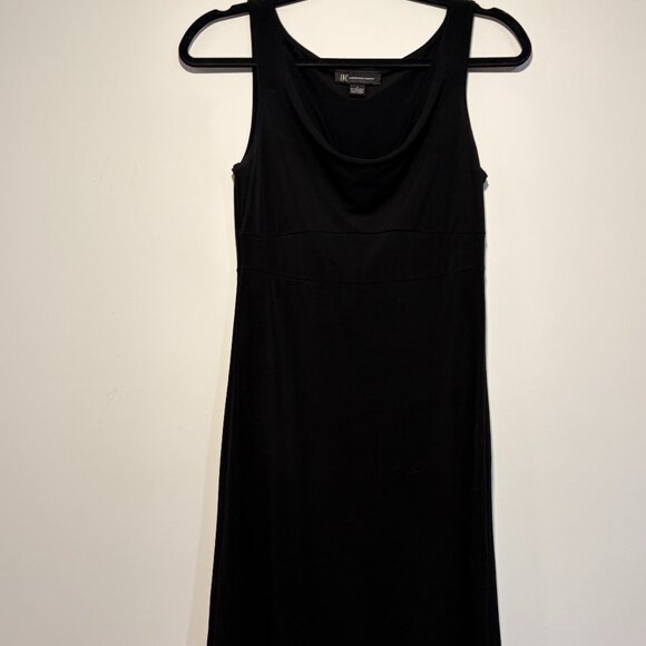 INC International Concepts Black Sleeveless Cowl Neck Dress - Picture 1 of 4